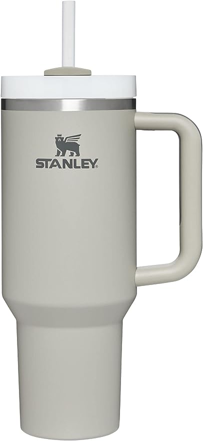 STANLEY Quencher H2.0 Flow State Tumbler, 40 oz, Flint | Handle and Straw | by Unknown