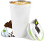 SPLMIFA Travel coffee mugs leak-proof, reusable coffee cup by SPLMIFA