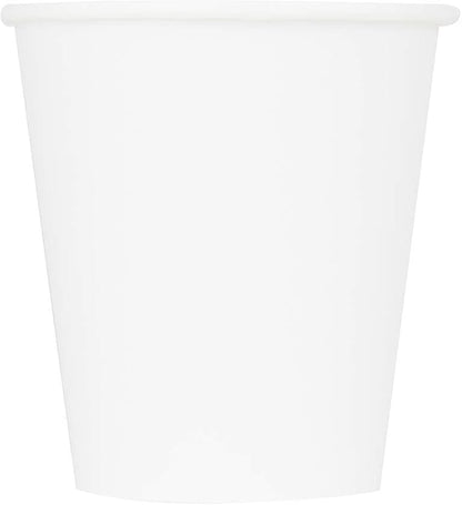 Karat 10 oz Paper Coffee Cup White Disposable Cup - Image 7