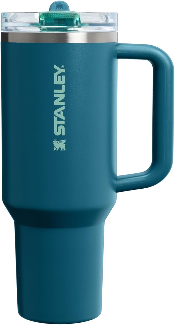 STANLEY Quencher ProTour Flipstraw Tumbler, 40 oz, Coastal Teal | Built-In by Unknown