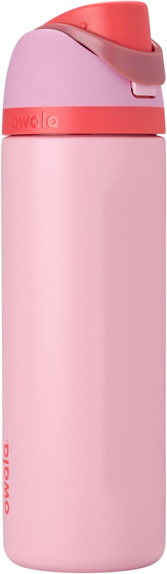 Owala FreeSip Stainless Steel Water Bottle 24 oz Angel Food Cake by Unknown