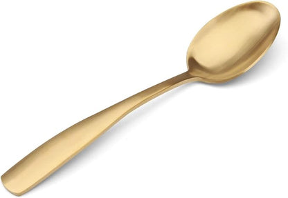 Matte Gold Silverware Set, Bysta 20-Piece Stainless Steel Flatware Set - Image 4