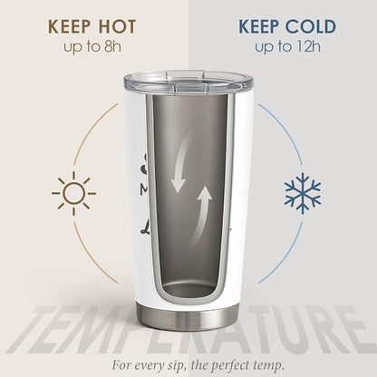 Wife Tumbler 20oz, Stainless Steel Travel Cup - Image 3
