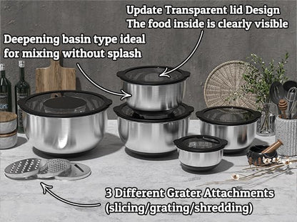 Mixing Bowls with Lids Set - Image 8