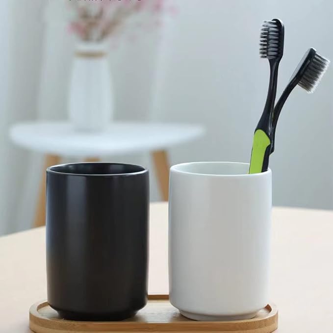 Japanese Style Ceramic Tea Cup, Handleless Ceramic Mug, Matte Glazed Couple Cup - Image 7