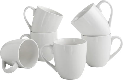 Coffee Mugs Set of 6, 16Oz Large Ceramic Mugs by FEENMAICeramicHome