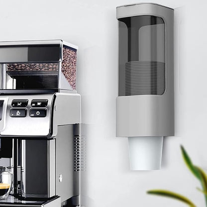 Cup Dispenser, Wall Mount Water Cooler Cups Holder Fit 3-5oz Cup | Fit Paper & - Image 7