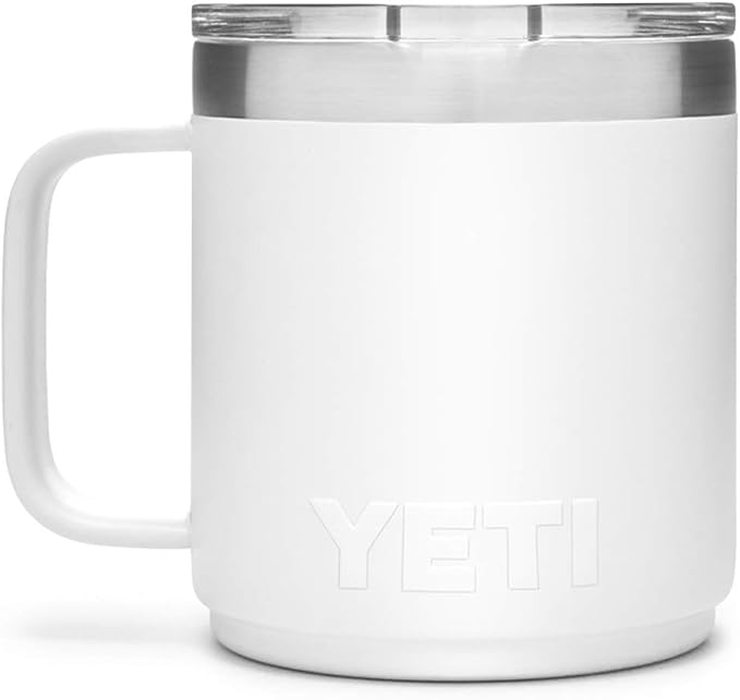 YETI Rambler 10 oz Stackable Mug, Vacuum Insulated, Stainless Steel - Image 3