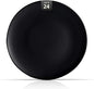 Stoneware Coupe Commercial Grade Dinnerware, Matte Black, Plate 9", Case of 24
