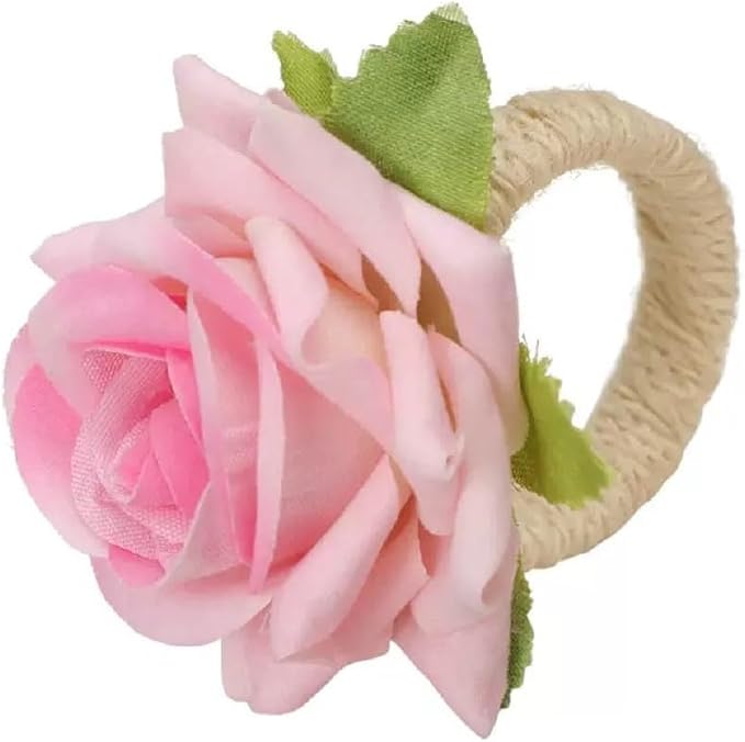 Flower Napkin Rings Set of 12, Daily Party, Valentine's, Thanksgiving - Image 5