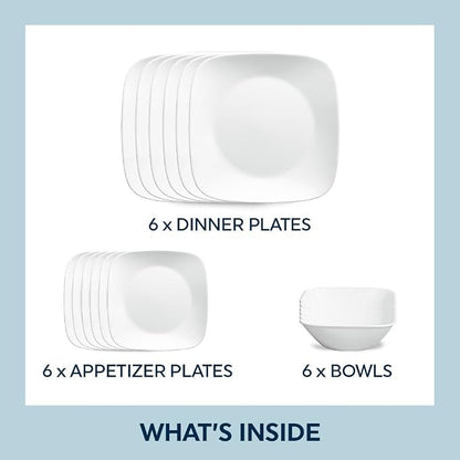 Corelle Vitrelle 18-Piece Service - Image 2