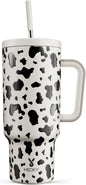 Meoky 40 oz Tumbler with Handle and Straw, Tumbler with Lid and Straw, by MEOKY