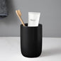 Matte Black Toothbrush Holders for Bathrooms by BSDISP