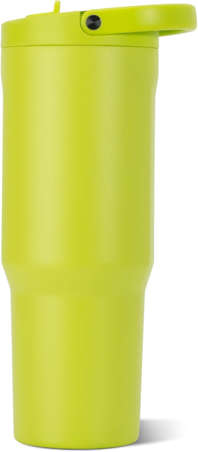 HydroJug Sport 32 oz Insulated Stainless Steel Water Bottle, Lemon Lime - Image 2