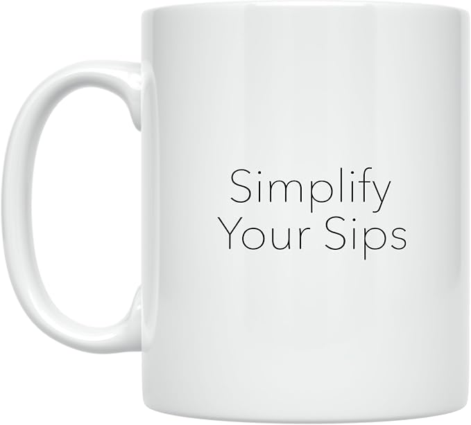 Minimalist Design Coffee Mug by Unknown