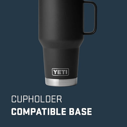 YETI Rambler 30 oz Travel Mug, Stainless Steel, Vacuum Insulated - Image 2