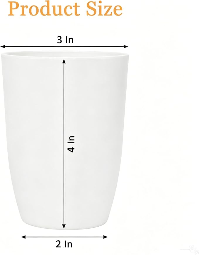 Wheat Straw Cups Set of 4, Drinking Cup Reusable Cups | 12 Oz Reusable Cup - Image 2