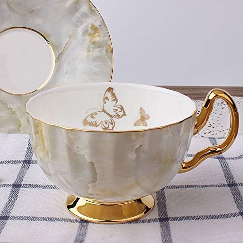 Bone China Cup and Saucer Set- Butterfly and Elegance - Image 4