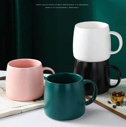 Simple Ceramic Mug Flat Bottom Coffee Mug - Image 7
