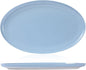 Webbylee ‌16" Melamine Oval Platter Set of 2- Lightweight Durable Serving Tray by Webbylee