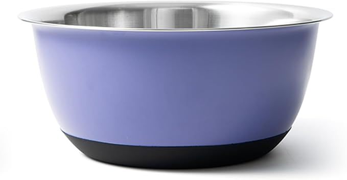 Fox Run Stainless Steel Mixing Bowl, Large 10.75 Quart Mixing Bowl | Non-Skid by foxrunbrands