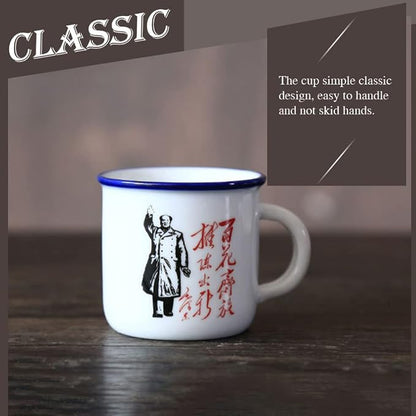 Cabilock 6pcs Vintage Enamel Mugs Heat-insulated Water Cups - Image 4