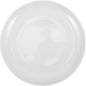 White Melamine Dinner Plates round 201mm, Sturdy Plastic China Plates for Home and Commercial Use, Farmhouse Style Tableware for Bbq, Salad, Snack Serving
