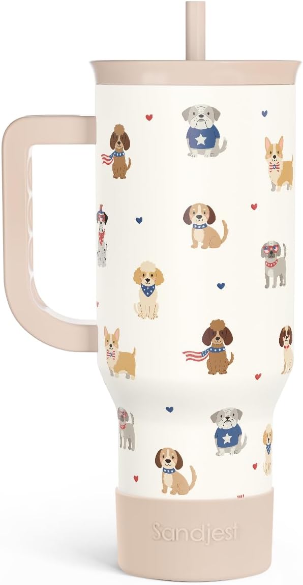 SANDJEST Dogs 40oz Tumbler by SANDJEST