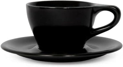 notNeutral Lino Porcelain Cup & Saucer Small Latte 8 oz by notNeutral