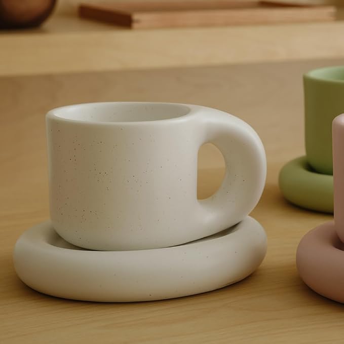 WENSHUO Ceramic Coffee Mug - Image 2