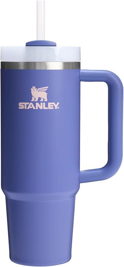 STANLEY Quencher H2.0 Flow State Tumbler, 30 oz, Lupine | Handle and Straw | by Unknown