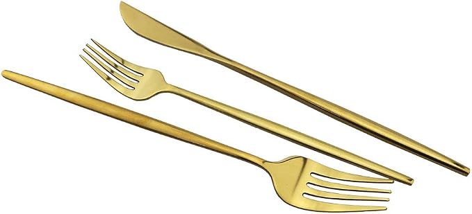 JASHII 30-Piece Stainless Steel Satin Finish Flatware Set - Image 5