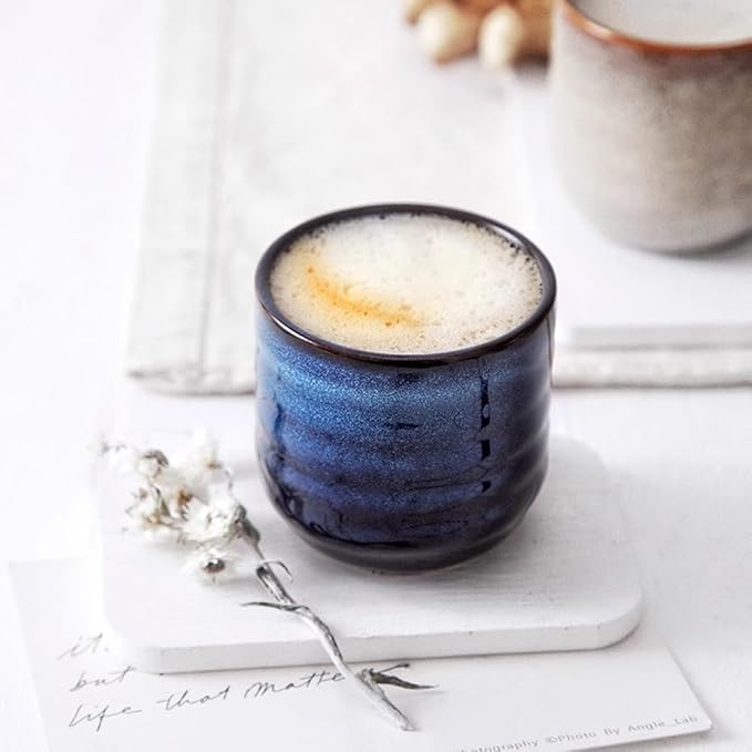 6.8 oz Ceramic Coffee & Tea Cups, Espresso Cups - Image 5