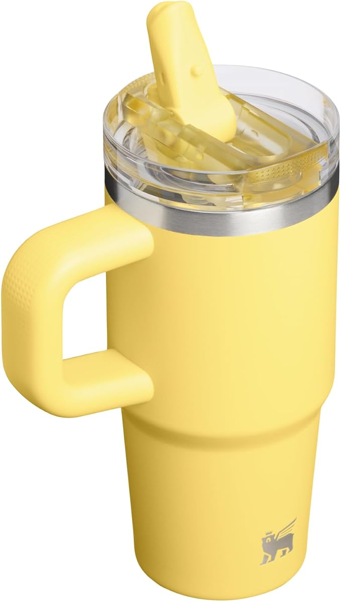 STANLEY Quencher ProTour Flipstraw Tumbler, 14 oz, Daffodil | Built-In Straw & - Image 3