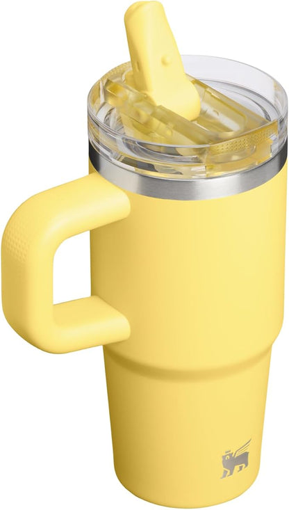 STANLEY Quencher ProTour Flipstraw Tumbler, 14 oz, Daffodil | Built-In Straw & - Image 3