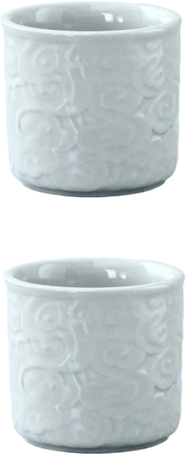 Ceramic Espresso Cups Set of 2-3oz Demitasse Cups by DicmracyCeramiccups
