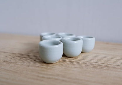 1shopforyou Mini Ceramic Japanese Style Handmade Tea Cups – Set of 10 - Image 7