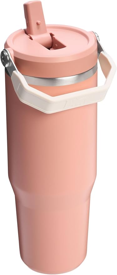 STANLEY IceFlow 2.0 Flip Straw Tumbler, 30 oz, Sienna | Easy Carry Handle | - Image 3