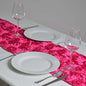 14"X108" Rosette Table Runners by TABLECLOTHSFACTORY
