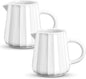 Gurygo 2 Pack 9 Oz Classic Ceramic White Creamer by FocusonHomeKitchen