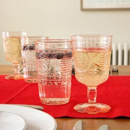 Bormioli Rocco Romantic Set Of 4 Stemware Glasses, 10.75 Oz. Colored Crystal - Image 7