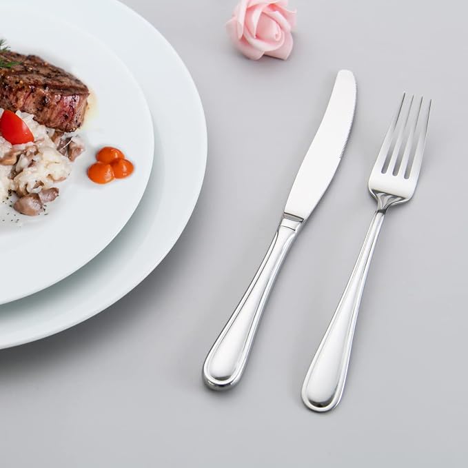 Dinner knife 4 Pieces Stainless Steel Butter Knife Set - Image 5