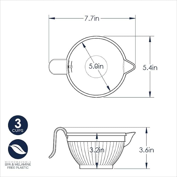 Nordic Ware Micro Mix and Melt, 3 Cups - Image 4