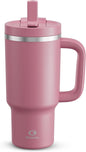 ENCOOL 32 oz Tumbler with Handle and Straw: Stainless Steel Insulated Tumbler by ENCOOL