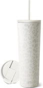 Simple Modern Iced Coffee Tumbler, Insulated | 28oz | Leopard by Unknown