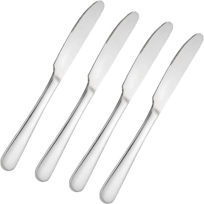 Stainless steel butter knife, dinner knife, suitable by Unknown