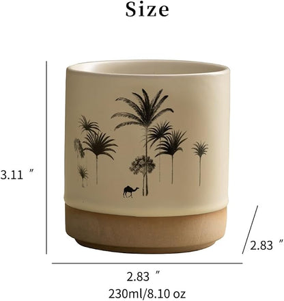 8oz Ceramic Mug Cups with DIY Canvas - Image 7