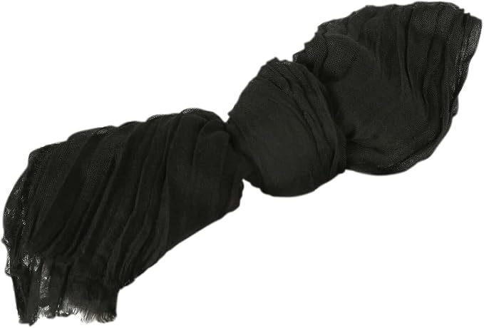 Efavormart 5 Pack 24"x19" Black Matte Gauze Cheesecloth Napkins, Modern Cotton - Image 7