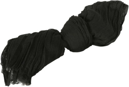 Efavormart 5 Pack 24"x19" Black Matte Gauze Cheesecloth Napkins, Modern Cotton - Image 7