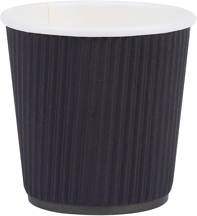 500-CT Disposable Black 4-OZ Hot Beverage Cups - Image 2